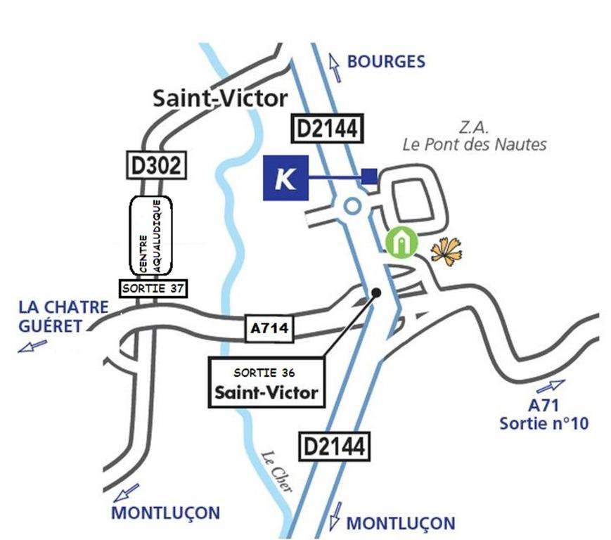 Kyriad Montlucon - Saint Victor Екстериор снимка